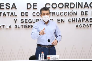 Llegan a Chiapas 121 mil 600 vacunas contra COVID