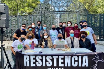 Estudiantes inician resistencia contra inmobiliarias y gobiernos corruptos