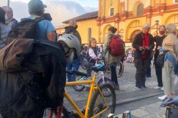 Rodada Ciclista «No a la Guerra Civil» en SCLC fue un éxito