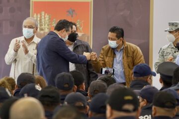 Reconoce Llaven Abarca labor de policías para garantizar la seguridad en Chiapas