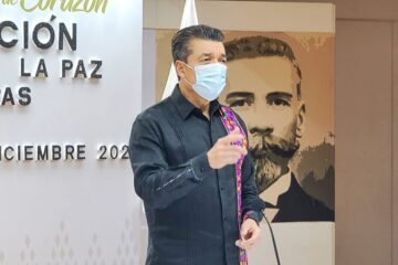 Gobernador desea amor, paz y unidad a las familias chiapanecas en esta Navidad