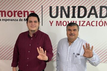 Se reúne Carlos Molina con delegado nacional de Baja California Sur