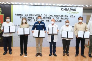 REC firma convenio a favor de la alimentación de 80 mil habitantes de municipios con alta marginación