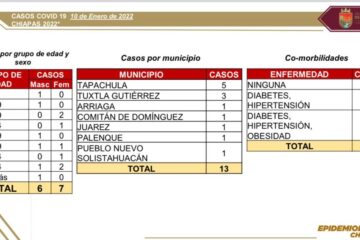 Se detectan 13 casos positivos de COVID-19 en el último día