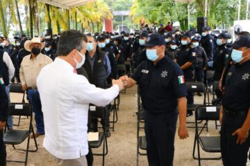 Reconocen apoyo del gobernador para garantizar la seguridad en Chiapas