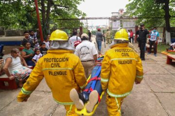 En Chiapas se realiza con éxito el simulacro estatal 2022