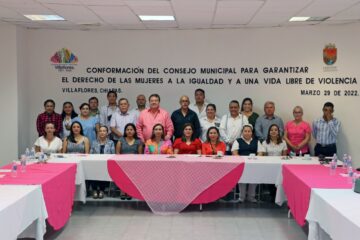 Villaflores trabaja para garantizar una vida libre de violencia para las mujeres