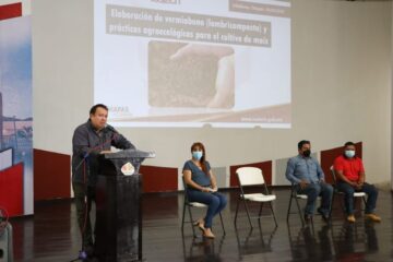 Mariano Rosales puso en marcha capacitación para aprovechar fertilizantes orgánicos