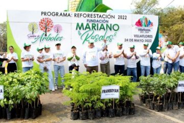 Mariano Rosales arranca «Programa de Reforestacióm 2022»