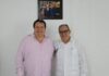 Mariano Rosales Zuarth y rector de la UNICACH se reunieron