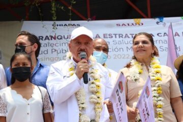 Dr. Pepe Cruz arranca estrategia casa por casa para detectar enfermedades en Región Selva Lacandona