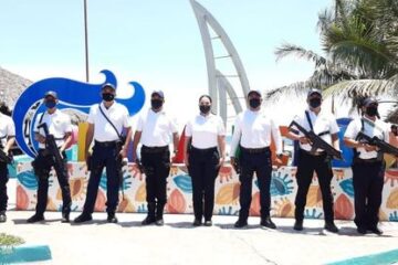 Refuerza SSyPC seguridad en Puerto Arista y Playa del Sol
