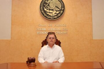 Nombra Pleno de Distrito a presidente del Poder Judicial del Estado de Chiapas