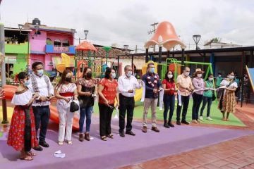 Inaugura Rutilio Escandón espacios educativos en el Jardín de Niñas y Niños Tomás Martínez Vázquez
