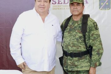 Mariano Rosales Zuarth asiste como invitado al arranque de la Campaña de Canje de Armas