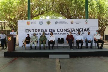 Capacitación de cuerpos policiales garantiza un mejor servicio a la ciudadanía: Zepeda Soto