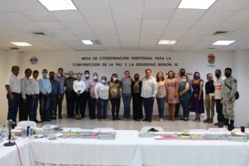 Mariano Rosales y María Mandiola participan en Mesa de Seguridad