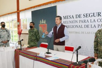 Registra Chiapas 24 horas de saldo blanco en delitos de alto impacto