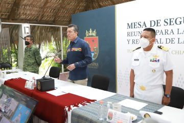 Arriban a Chiapas 28 mil 800 vacunas pediátricas contra COVID-19: Rutilio Escandón