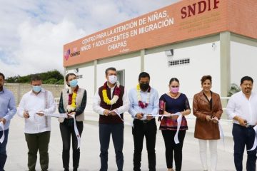 En La Trinitaria, inaugura Rutilio Escandón el Centro para la Atención de las y los Niños y Adolescentes Migrantes