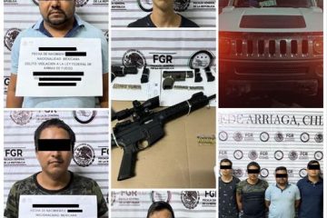 Por portación de armas de fuego FGR inicia investigación contra cuatro personas en Chiapas