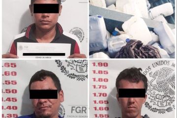Obtiene FGR a proceso en contra de tres personas por transporte de hidrocarburo