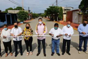 Inaugura Rutilio Escandón remodelación de vialidades y de la Unidad Básica de Rehabilitación del DIF, en Tapachula