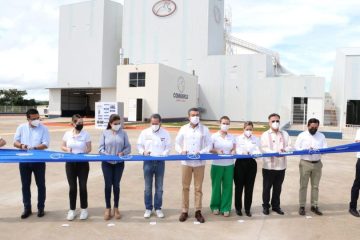 Inaugura Rutilio Escandón Fábrica Procesadora de Alimentos Balanceados Porcícolas en Ocozocoautla