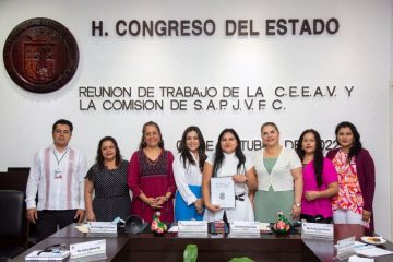 Reciben propuesta de reforma de Ley de Atención a Víctimas para el Estado de Chiapas
