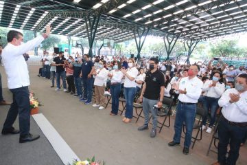 Rutilio Escandón inaugura el Encuentro Nacional Cultural y Deportivo de sindicatos de los Cecytes