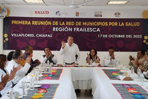 Villaflores sede de la Primera Reunión Regional de Municipios por la Salud