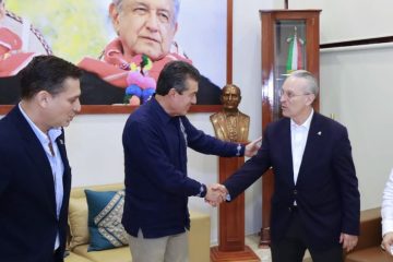 Rutilio Escandón se reúne con el presidente de Coparmex, José Medina Mora
