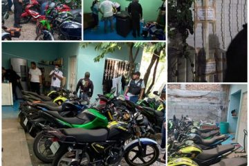 FGE asegura 20 motocicletas en operativo de cateo en Tuxtla Gutiérrez
