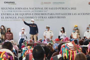 Rutilio Escandón encabeza inicio de la Segunda Jornada Nacional de Salud Pública 2022