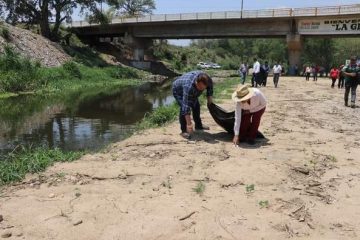 Piden no tirar basura en las calles por lluvias