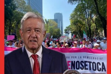 Marcha a favor del INE fue un striptease; AMLO
