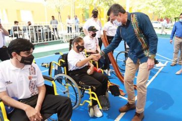 Rutilio Escandón abandera Delegación Chiapas rumbo a los Juegos Paranacionales Conade 2022