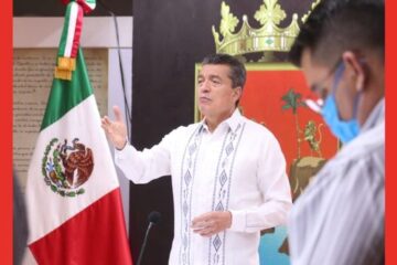 Exhorta Rutilio Escandón a la población a vacunarse contra la influenza y el COVID-19