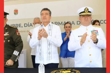 La Marina Armada de México, ejemplo de lealtad y amor por Chiapas y México: Rutilio Escandón