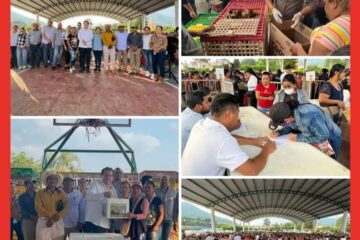 En Obregón Mariano Rosales entrega paquetes de aves de postura