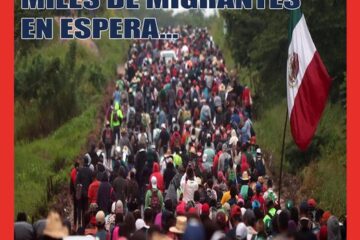 Miles de migrantes esperan en la frontera con México decisión sobre el Título 42