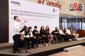 Entrega Rutilio Escandón Premio Estatal del Deporte 2022