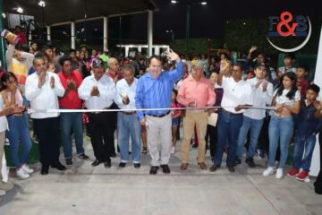 Mariano Rosales entrega cuarto parque remodelado en Chanona