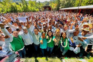Gran convocatoria al llamado de unidad de Llaven Abarca en regiones de Chiapas