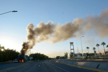 La Embajada de EU emite una alerta ante la violencia desatada por la detención de Ovidio en Sinaloa