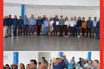 Alcalde Mariano Rosales se reune con socios ganaderos