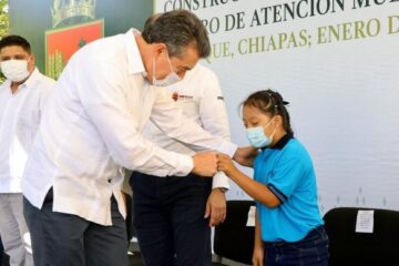 En Palenque, Rutilio Escandón inaugura espacios en el Centro de Atención Múltiple Modalidad Escuela