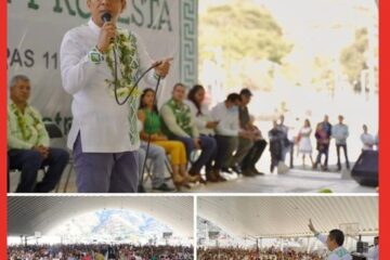 Desde la región Sierra, Llaven Abarca llama a la unidad y a fortalecer la 4T