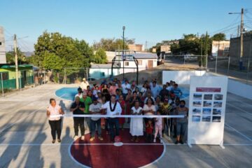 Mariano Rosales continúa inaugurando obras de beneficio para las familias de Villaflores
