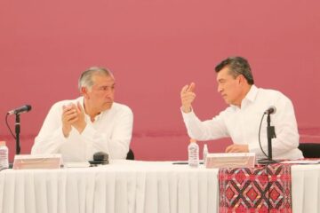 Rutilio Escandón y homólogos firman convenio con titulares de Segob y SSPC a favor de la seguridad